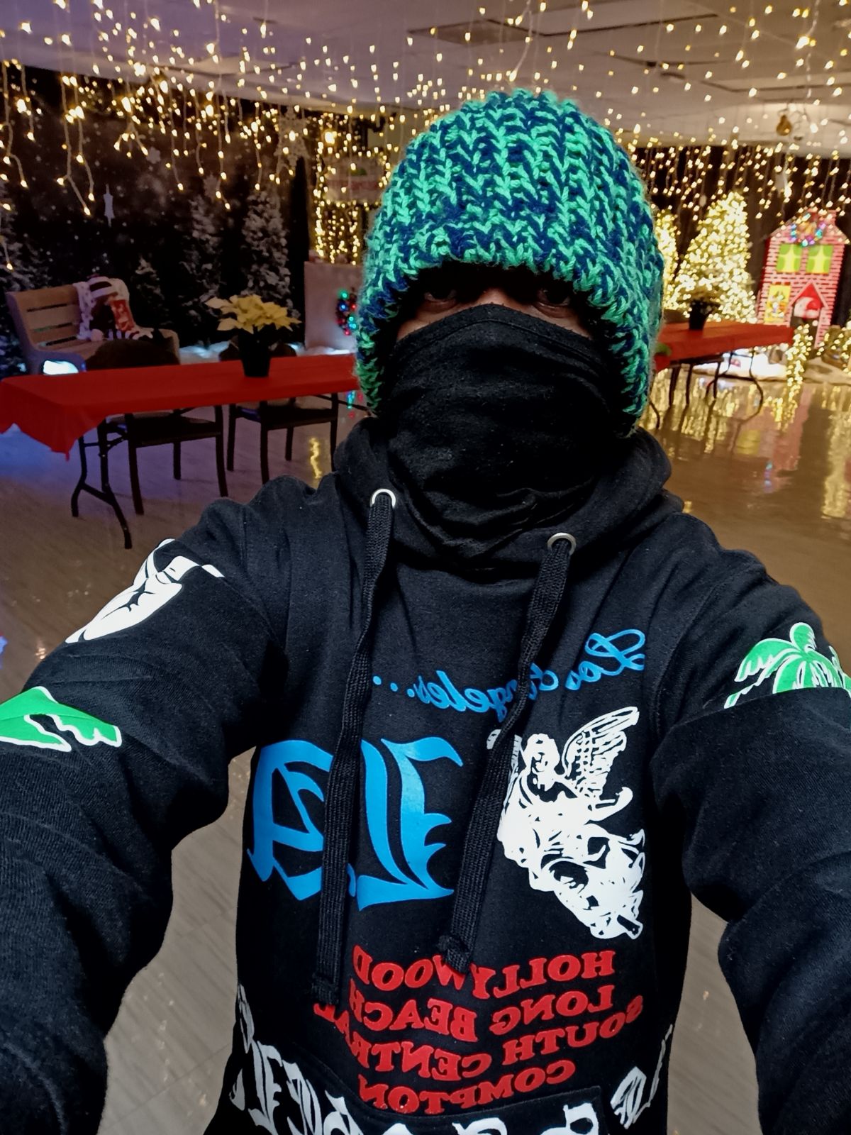 Johnny taking care of business